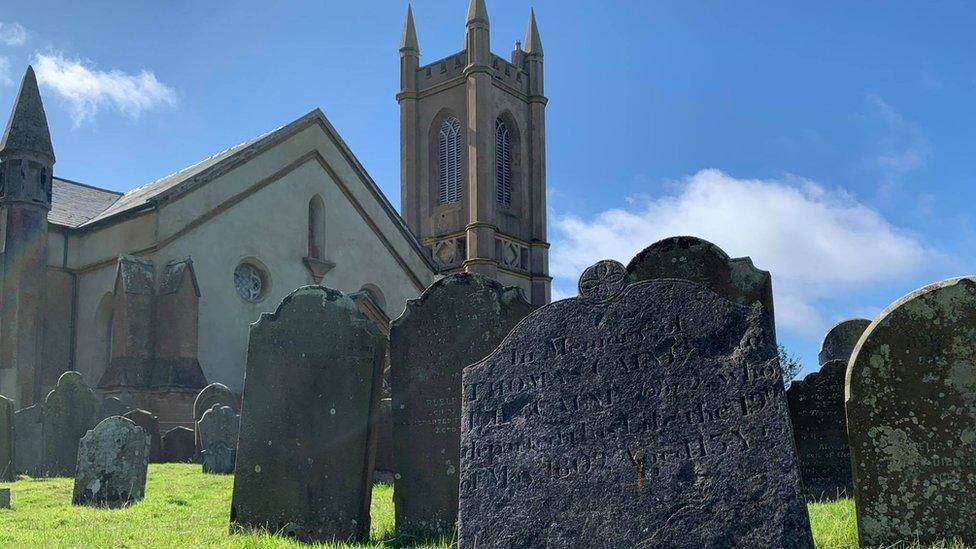 Michael Parish Church grave yard