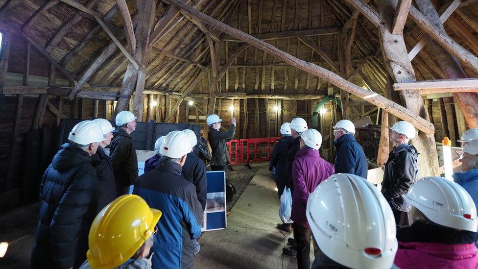 tithe barn in Landbeach, Cambridgeshire