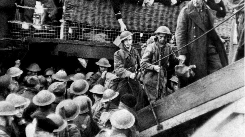 Dunkirk soldiers return