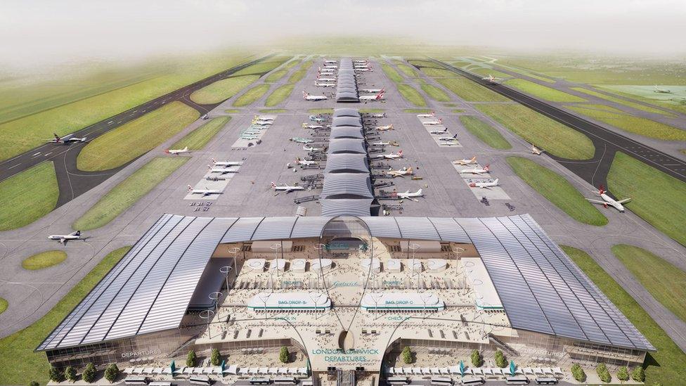 Gatwick Airport expansion plan