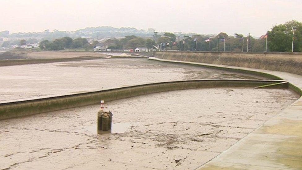 Clevedon marine lake