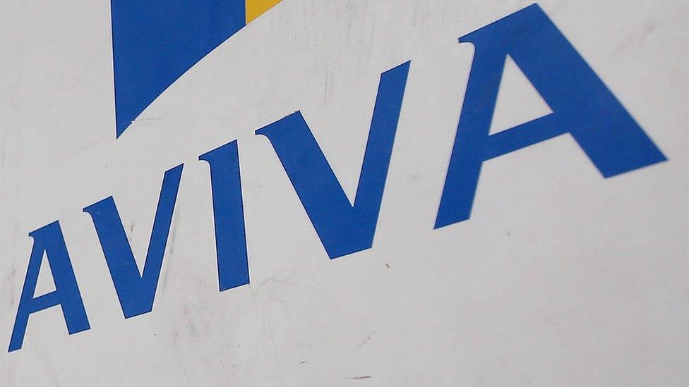 aviva sign