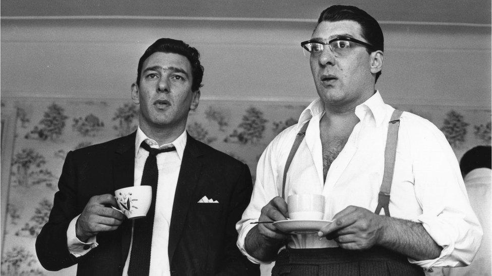 Reggie and Ronnie Kray