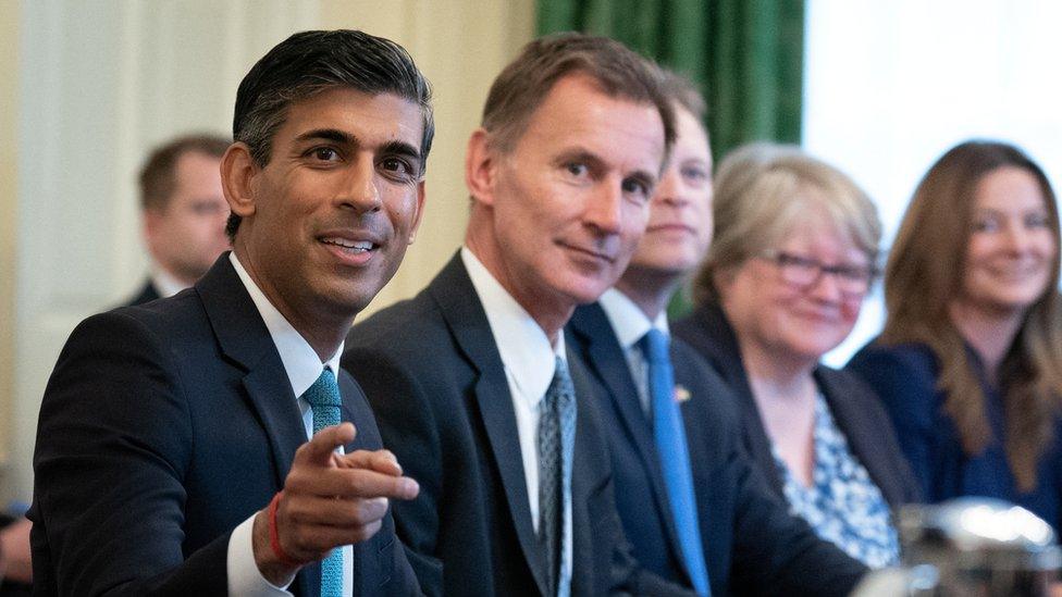 Picture of Rishi Sunak and Jeremy Hunt