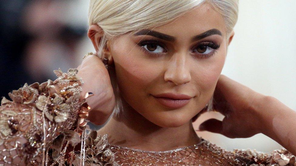 Kylie Jenner arrives at the Metropolitan Museum of Art Costume Institute Gala - Rei Kawakubo/Comme des Garcons: Art of the In-Between in New York City, U.S., May 1, 2017.