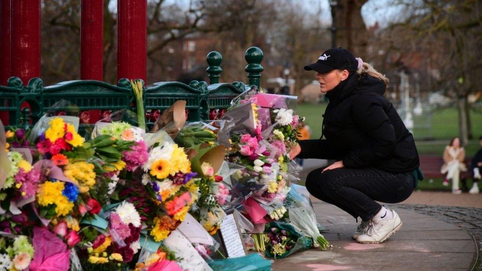 Clapham Common floral tributes