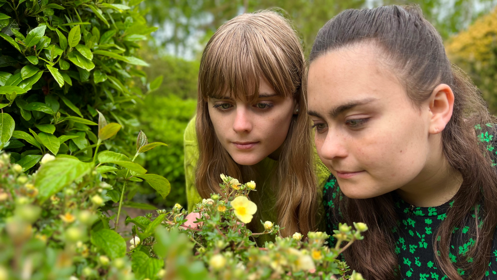 Kirstie (left) and Laura Goodchild