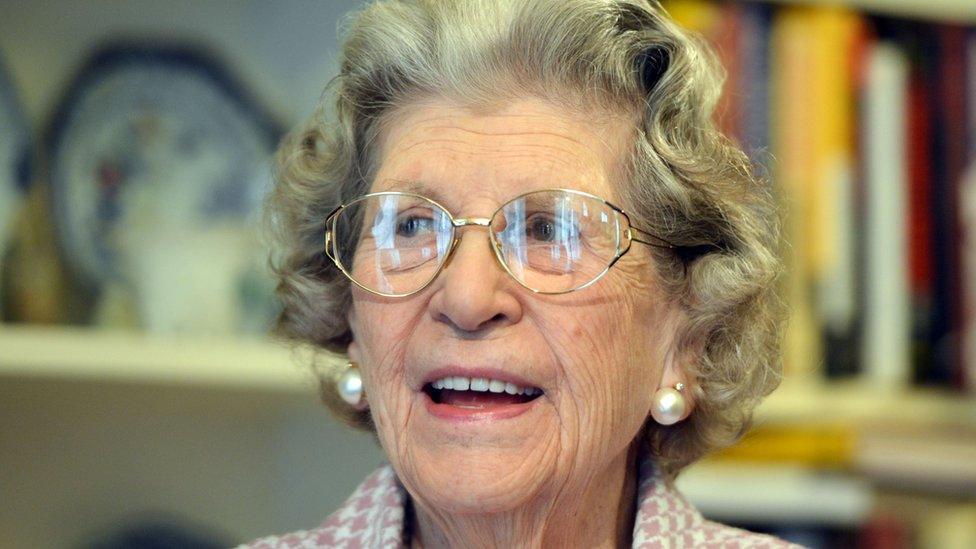 Baroness Trumpington in 2014