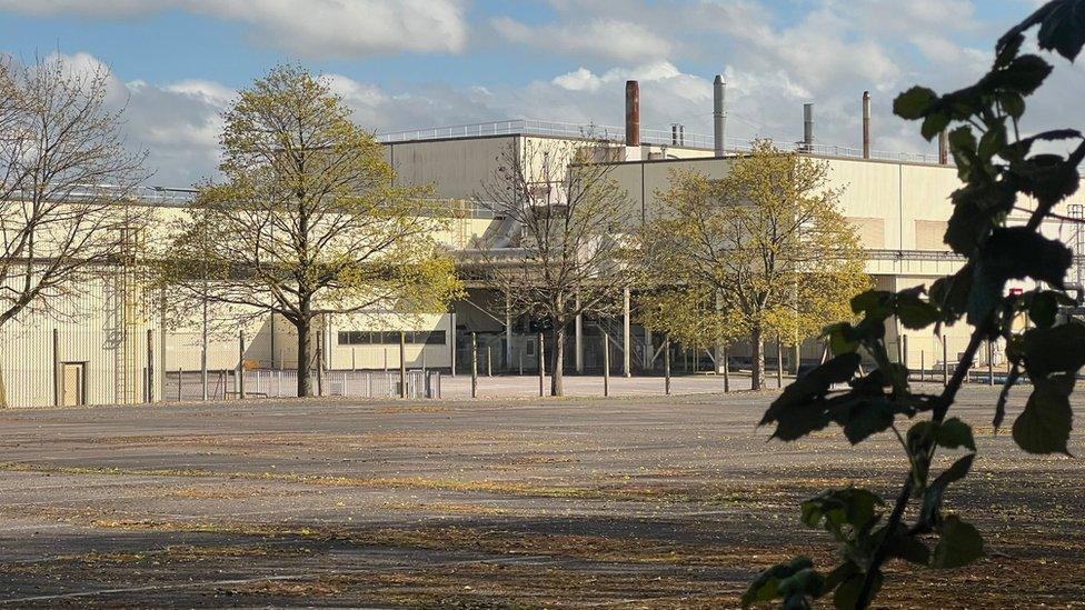 The former Honda site in Swindon