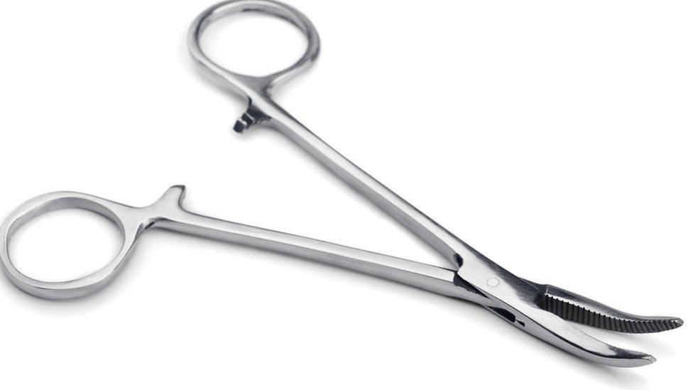 Stock photo of forceps