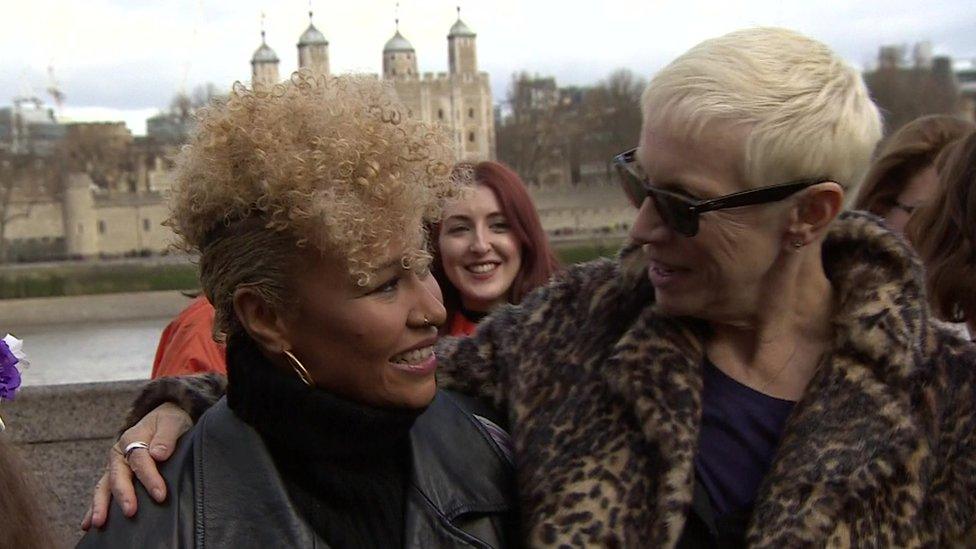 Annie Lennox and Emeli Sande