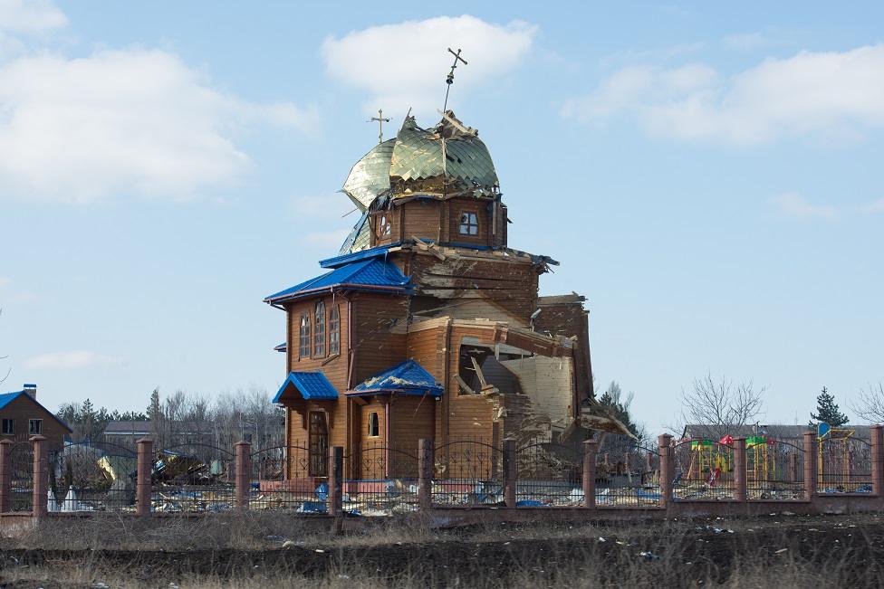 Church in Volnovakha