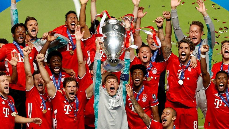 Bayern Munich win 2020 Champions League