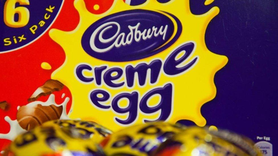 Creme Egg box