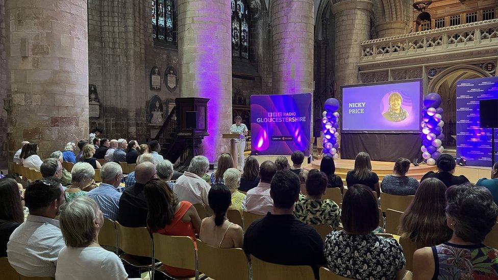 The Make a Difference Awards in Gloucester Cathedral