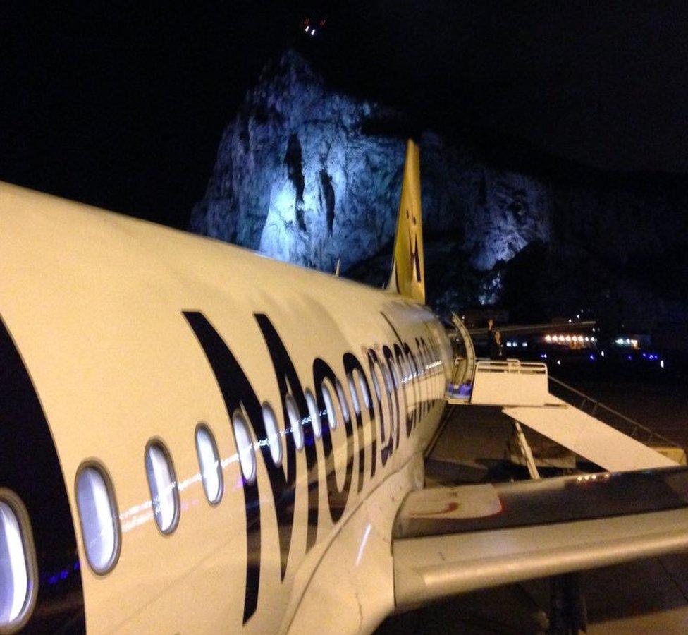 Monarch plane