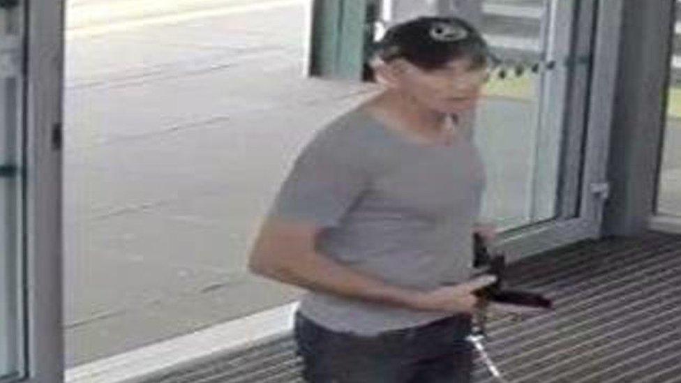 CCTV image of man