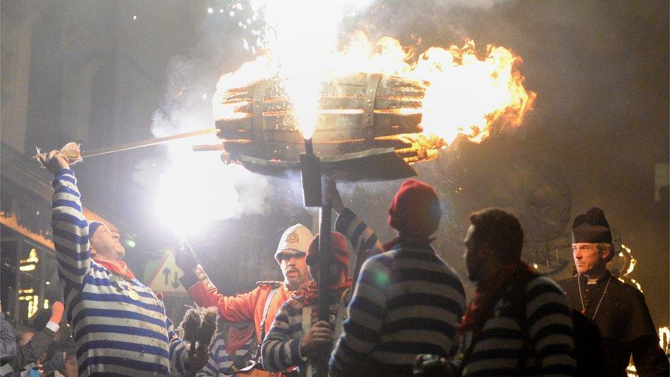 Lewes bonfire