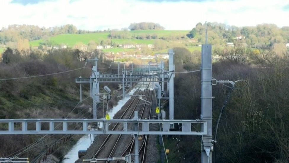 Flooded tracks