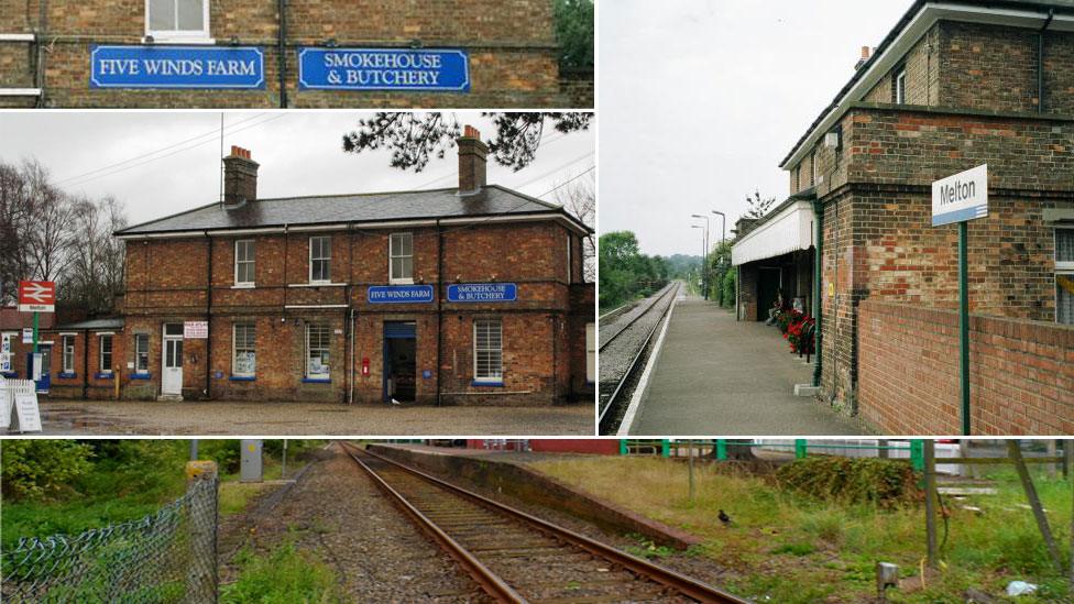 Melton railway station