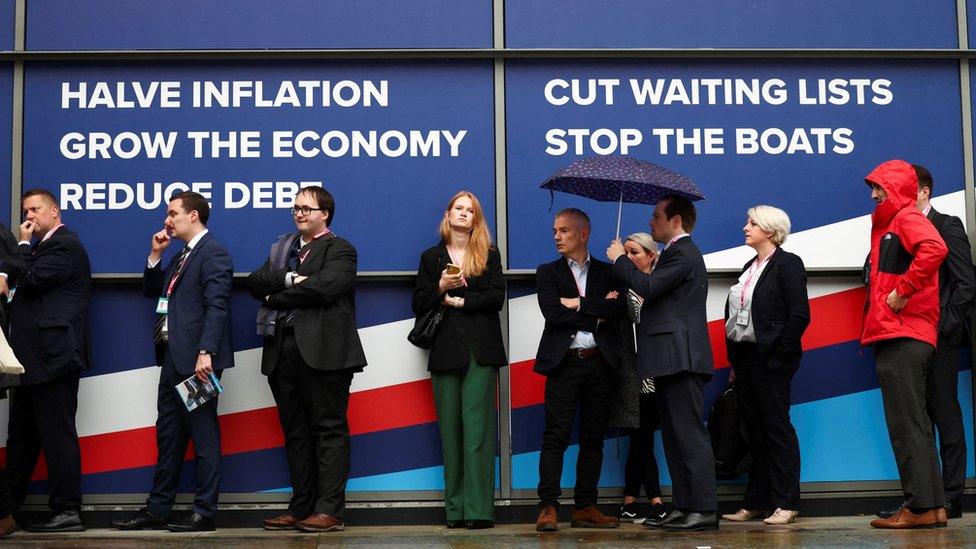 Delegates at the Conservative Party Conference