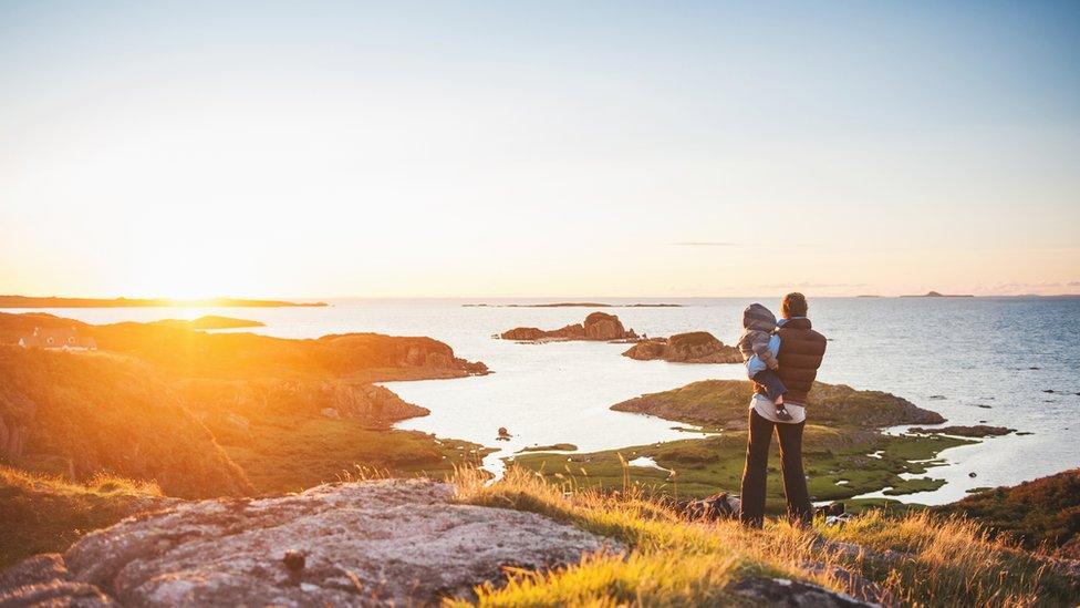 sunrise in Scotland