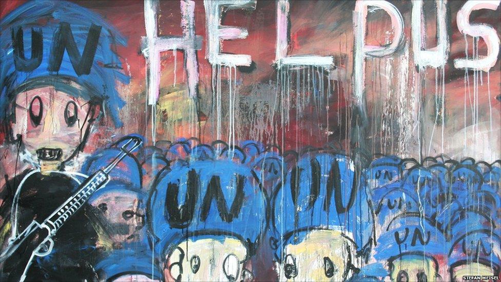 Painting by Abdoulaye Diarrasouba