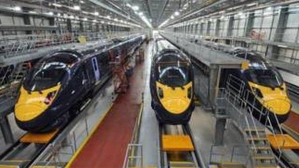 New Hitachi trains