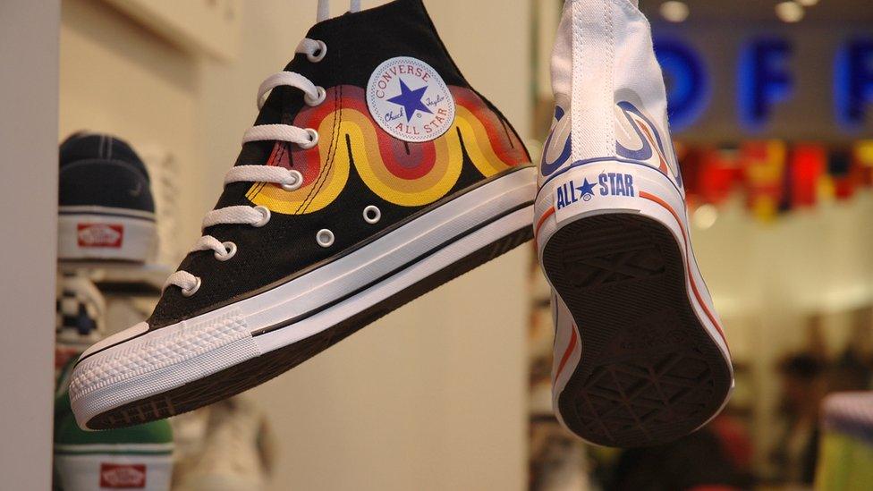 Converse trainers