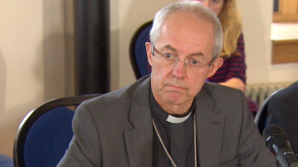 Justin Welby, Archbishop of Canterbury