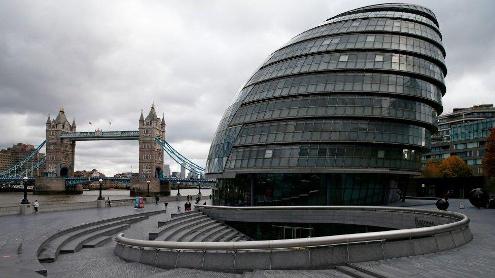 London's City Hall where the Mayor and London Assembly Members work