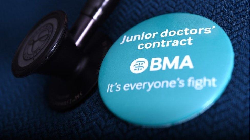 Junior doctors' campaign badge