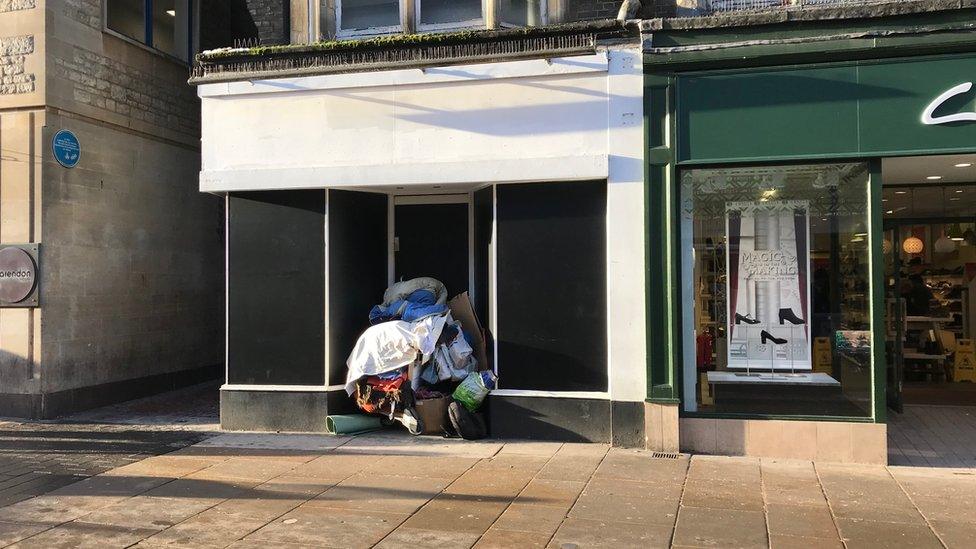 Empty Lush shop