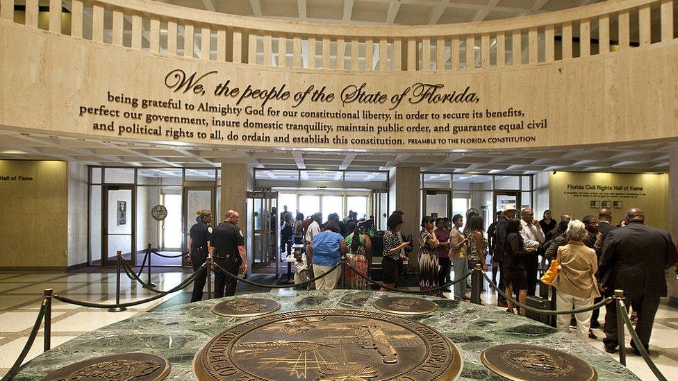 florida state capitol inside