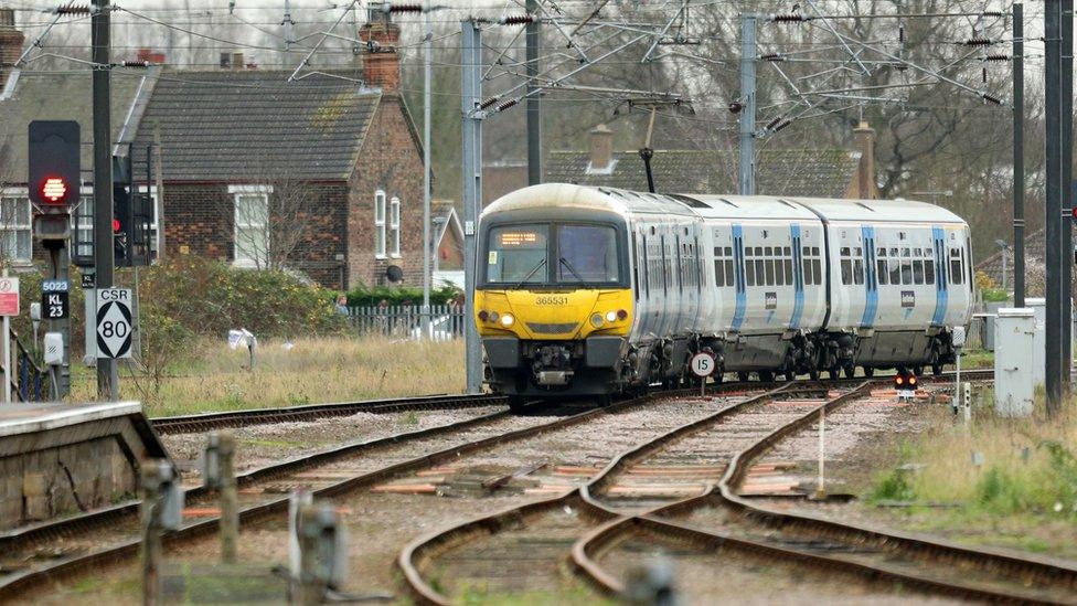 Train at King's Lynn