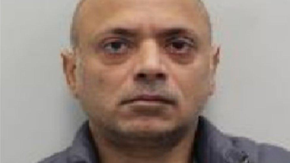 Custody image of Patel