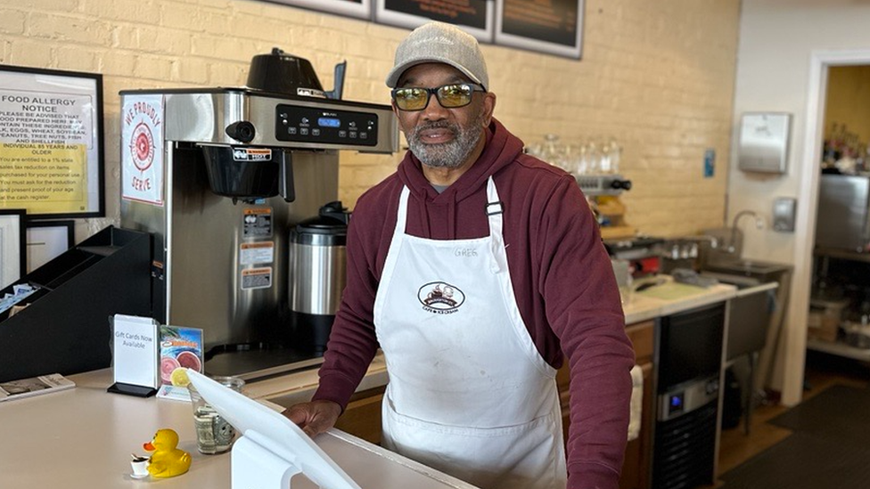 Greg Bennett is the co-owner of the Broughton Street Cafe, located in Orangeburg's downtown historic district