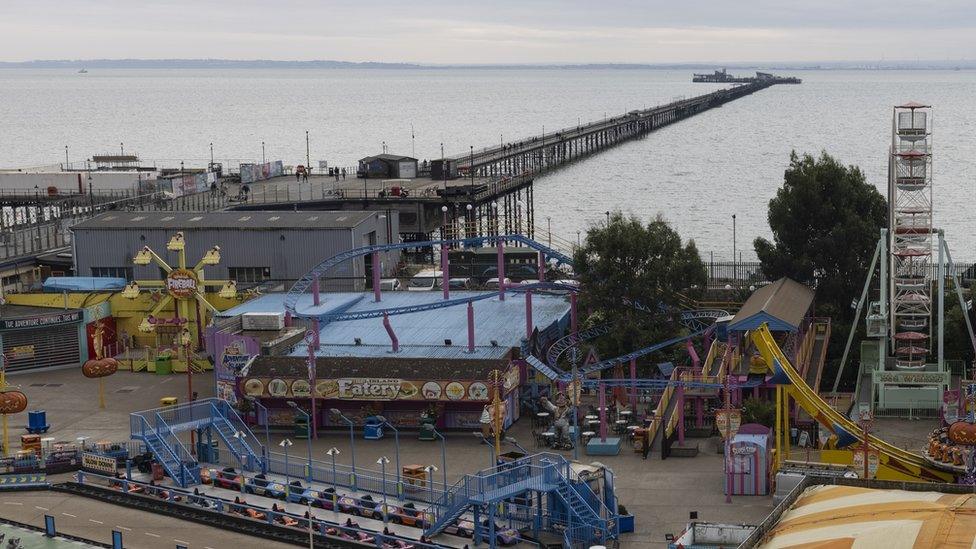 adventure island in Southend