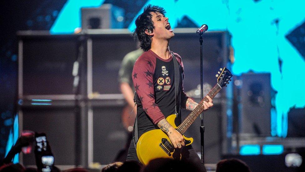 Billie Joe Armstrong of Green Day