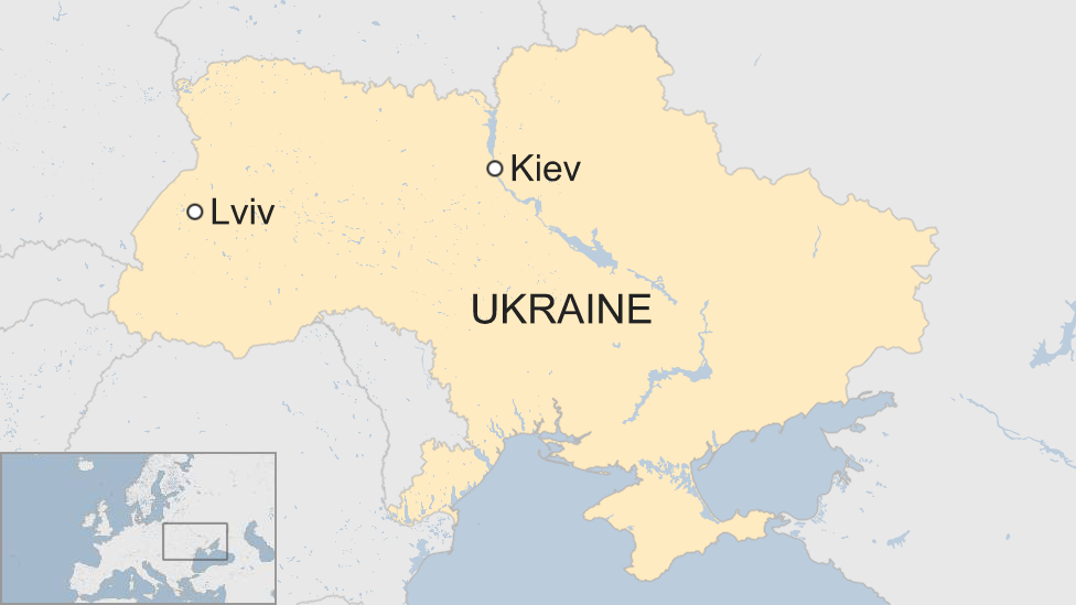 Map of Ukraine