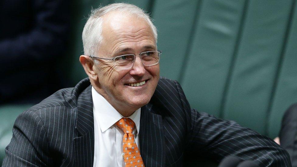 Australian Prime Minister Malcolm Turnbull