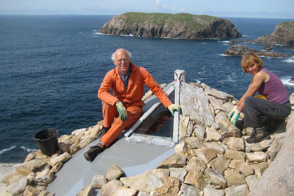 The Norgrove's bothy at Mangersta