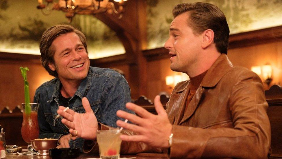 Brad Pitt and Leonardo DiCaprio