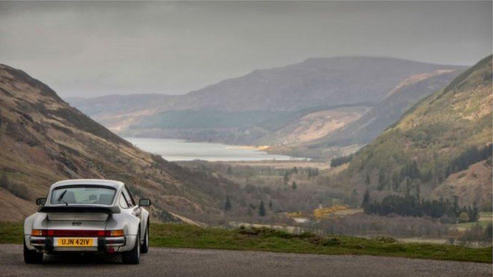 Posh Porche in north highlands