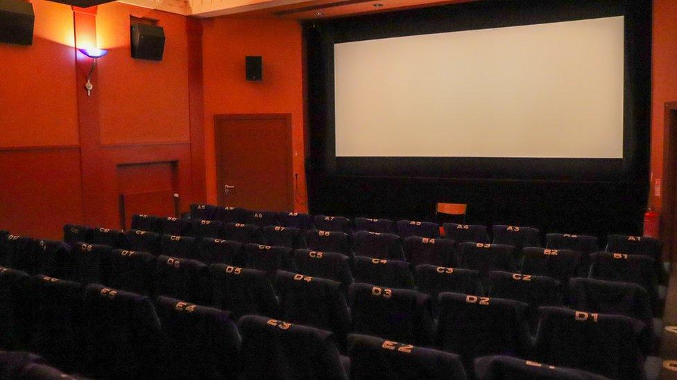 Inside the Filmhouse in Edinburgh