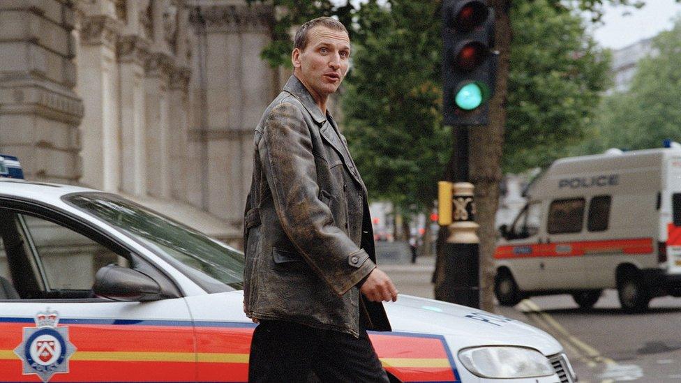 Christopher Eccleston as The Doctor