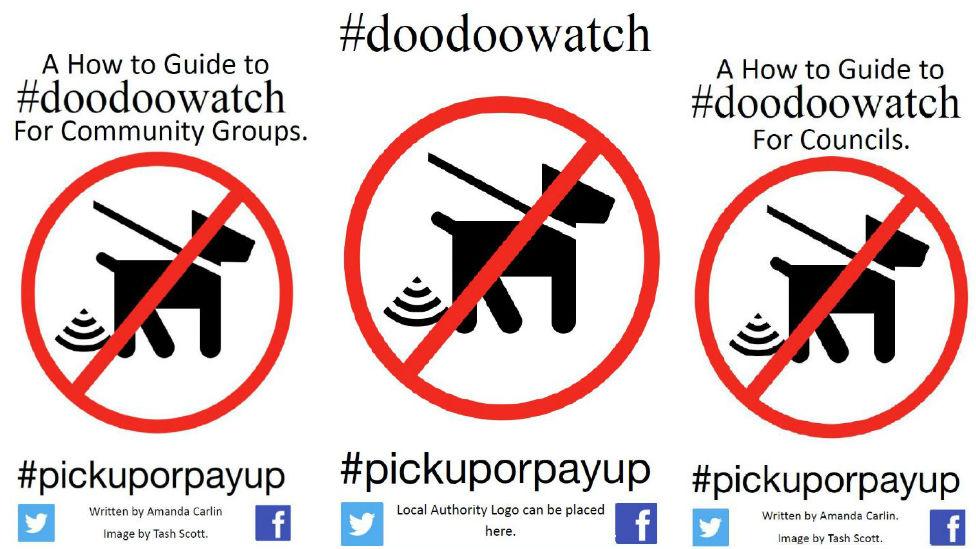 Sections of pack sent to councils for Doodoowatch