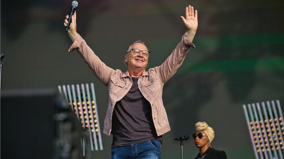 Jim Kerr of Simple Minds