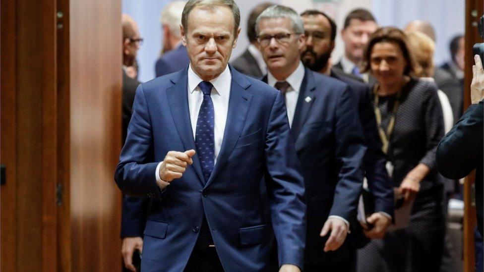 Donald Tusk at the summit