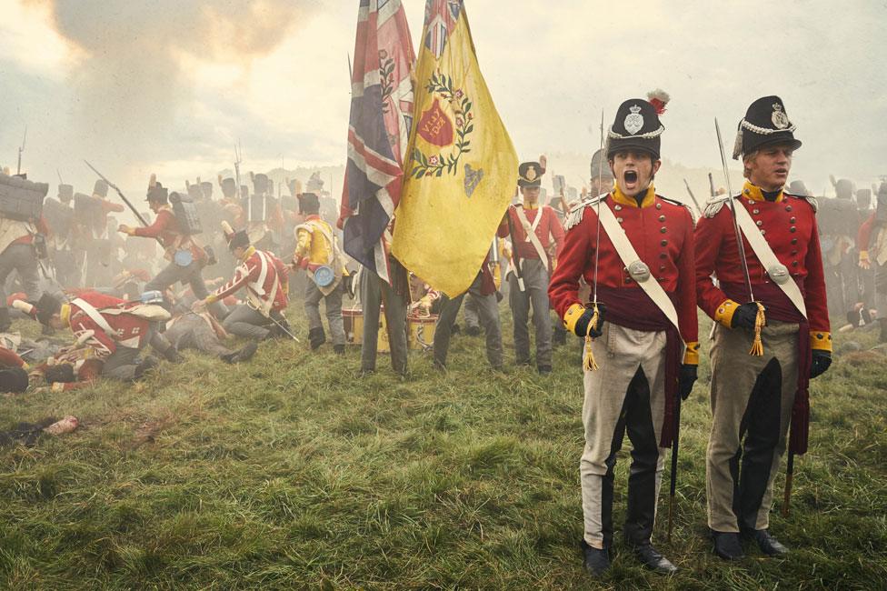 Charlie Rowe and Johnny Flynn in Vanity Fair